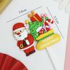 Decorações de Bolo de Natal de Borracha Macia Mingkang Enfeites Papai Noel Boneco de Neve Rena Plug-In Artigos de Festa em Estoque para o Natal
