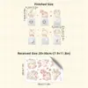 Hs1854C Dibujo Animado Arcoíris Unicornio Blanco Estilo Girly Enchufe de Interruptor Pegatina Decorativa Autoadhesiva para Interruptor