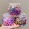 Elásticos de Cabelo Infantis para Meninas, Elásticos Coloridos e Fofos para Rabos de Cavalo, Tranças e Coques