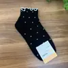 Meias Curtas de Algodão Importadas da Kikiya Dongdaemun Coreana para Mulheres, Coleção Primavera/Verão, Novidade, Atacado, com Bordas Franzidas e Bolinhas
