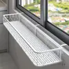 Suporte de Flores para Peitoril de Janela, Prateleira de Armazenamento, Suporte de Suspensão para Janela de Varanda, Suporte de Suspensão Lateral para Janela, Suporte de Plantas Suculentas em Ferro Forjado para Guarda-Corpo, Prateleira de Vários Níveis, Suporte para Flores