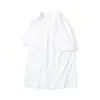 Camiseta de manga curta de verão para meninos, casual, estudantil, de meia-manga, camiseta pura de gola redonda, de manga curta, camisa básica pura de algodão, estilo casal