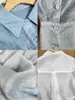 Camisa con Protección Solar de Tencel para Mujer, Nueva Camisa Cardigan de Seda Helada Estilo 26 para Mujer, Blusa Exterior para Primavera y Verano, Top de Gasa Estilo Hada para Mujer