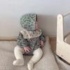 Mono Floral Retro para Bebé 2026 Otoño Ropa Infantil Coreana Romper de Bebé Niña Solapa Grande