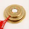 Brújula de Cobre, Espejo de Ocho Trigramas, Colgante de Espejo de Ocho Trigramas, Espejo Convexo, Adornos de Mascota para Tienda de Manualidades para el Hogar