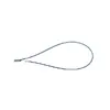 Suministro de Cordones para Tazas de Agua de Alambre Metálico, Cordones de Aluminio Recubiertos de Goma para Ropa, Cuerdas de Tensión, Productos, Etiquetas para Equipaje, Cordones Colgantes