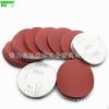 Papel de lija de disco flocado de 5 pulgadas autoadhesivo de pila de felpa para pulido pieza flocado de pila trasera pulido resistente al desgaste disco de 125 mm lija