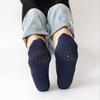 Calcetines invisibles de moda para hombre, calcetín informal de verano de color liso, con suela de silicona y suela de barco.