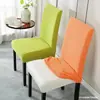 Conjunto Simples para Casa Hotel Restaurante Cadeira Universal Espessa Mesas Cadeiras Banquinhos Capas Almofadas Encostos Elástico Integrado