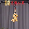 Colgante Llavero Caballo de Madera Arcoíris, Colgante para Teléfono Pony del Zodiaco Yiming Xianyuan, Colgante Decoración de Bolso