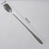 Cuchara Mezcladora Comercial de Acero Inoxidable 304, Cuchara Larga para Hielo, Cuchara de Bar, Cuchara para Miel, Cuchara Comercial para Café, Cuchara para Postres de Té con Leche
