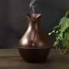 Fábrica transfronteiriça para mini vaso de madeira colorido USB umidificador máquina de aromaterapia purificador de ar hidratante
