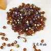 Venta caliente transfronteriza, boutique, cuentas de dos puntas de 3 mm de diámetro, cuentas de cristal, cuentas de diamante, accesorios de joyería para bricolaje
