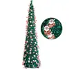 Nova Árvore de Natal 2026 1,5m Ornamento Festivo Árvore de Natal Dobrável Falsa Para Decoração da Temporada de Festas de Inverno Interior Varanda Quintal