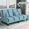 Sofá-cama dobrável, de uso duplo, para duas ou três pessoas, multifuncional, design simples, adequado para apartamentos de aluguel, quartos e salas de estar, sofá de tecido estofado