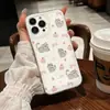 Funda de Teléfono Suave y Linda con Patrón de Gato Hueco para Apple 17 Venta al por Mayor Pintada iPhone 18 Pro Max Cubierta Protectora Anti-Caídas