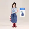 Faldas para Niñas 2024 Verano Nuevo Estilo Coreano Ropa Infantil Vestido Falda de Bebé Falda Corta Infantil Falda de Pastel