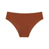 Ropa Interior Europea y Americana para Mujer de Media Cadera Sin Marca Deportiva No en Cadera Una Pieza Yoga Seda de Hielo de Cintura Baja Bragas para Comercio Exterior