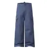 Pantalones Rectos Casuales Versátiles Forn3 Estilo High Street Europeo y Americano Silueta Holgada de Pierna Ancha Jeans de Pierna Ancha Vintage de Nicho