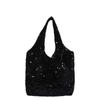Bolso Popular de Lentejuelas de Gran Capacidad para Internet Bolso Tote para Trabajo y Desplazamientos de Verano para Mujer Diseño Nicho Bolso de Hombro