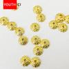 Espaciador para Soporte de Flores Hecho a Mano DIY Accesorios de Joyería con Cuentas Pulsera Espaciador para Soporte de Flores Cuenta Espaciadora Accesorios para Pulsera Espaciador Tapa de Flor