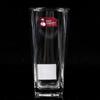 Copo de Água Tasman Personalizado de Vidro Transparente Quadrado Copo de Cerveja Atacado Copo de Bebida Doméstico Copo Quadrado de Vidro