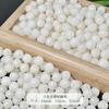 Cuentas de bodhi de jade blanco de boutique, venta al por mayor, joyería artesanal hecha a mano, cuentas redondas, cuentas sueltas, accesorios para pulseras, cuentas de Buda