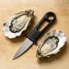 Cuchillo para ostras, Cuchillo para abrir conchas, Cuchillo para mariscos, Cuchillo de palanca multiusos profesional, Cuchillo para ostras, Cuchillo para vieiras, Al por mayor