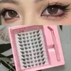 Set de Pestañas Postizas Transfronterizas, Gran Capacidad, Pestañas Postizas Suda Ji, Gruesas, Ojos de Zorro Cortos Simulados, Convenientes de Usar