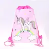 Pacote Unicórnio Bolso Presente Infantil Bolsa de Natação Bolsa de Armazenamento Mochila unicórnio