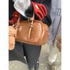 Bolso de Mano Pequeño Vintage para Mujer 2024 Nuevo Estilo Coreano Bolso Cuadrado Pequeño Simple Combinable Rojo Bolso Bandolera