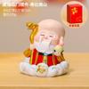 Marea Nacional Pequeño Inmortal Fu Lu Shou Xi Cai Decoración de Escritorio Sanación Pequeño Regalo Dios de la Riqueza Decoración de Estación Marea de Buda