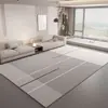 Alfombra Transfronteriza, Cojín de Sofá de Terciopelo de Cristal para Sala de Estar Simple, Tapete Grande de Cobertura Total para Mesa de Café, Tapete Resistente a Manchas para Piso de Dormitorio en Casa