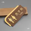 Señales Acrílicas para Baños de Hombres y Mujeres con Diseño de Madera, Señales de Baño de Doble Cara, Señales para Puertas de Inodoro