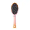 Nueva Serie de Maquillaje Pinta Arcoíris de Dos Tonos Peine de Aire Cojín Masaje Cabello Rizado Portátil Nudos Alisado Peine de Aire Lote