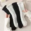 [Liquidação] Meias Femininas de Fleece Coral para Outono e Inverno, Engrossadas e Quentes, Meia-Calça, Retentoras de Calor, Resistentes à Geada, Meias Térmicas