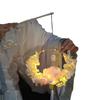 Lanterna de Flor de Borboleta Acessórios Hanfu Antigos Lanterna de Lótus Portátil Foto Luminosa Adereços Diy Feito à Mão Caseiro