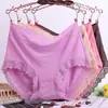 Dropshipping Modal Tallas Grandes Ropa Interior Tallas Grandes para Mujeres 100kg Bragas de Cintura Media-Alta para Madres de Mediana Edad y Mayores