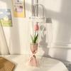 Dia das Mães Ins Tulipa Estilo Coreano Lembrança Flor Artificial Dia das Mães Dia dos Professores Presente com Adereços para Fotos