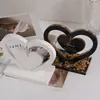 Molde de Silicona para Marco de Fotos con Forma de Corazón de Resina de Cristal DIY Amapola, Soporte para Marco de Fotos con Forma de Corazón, Colgante, Letrero Colgante