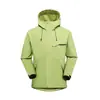 Chaqueta Deportiva de Primavera 2025 con Capucha, Chaqueta de Montañismo Cortavientos e Impermeable, Chaqueta de Exterior para Hombre, Exclusivamente para Exportación Transfronteriza
