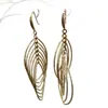 Pendientes de Línea Brillantes con Forma de Diamante, con un Toque de Lujo Ligero y Alta Gama, Elegantes Pendientes de Moda para Vestido de Noche y Fiesta Nocturna