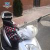 Muscle car Lobo adecuado para Haojue Yuexing HT125 parabrisas viento deflector viento delantero modificación escalón piezas ajustables