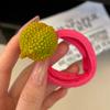 Corea del Sur Dongdaemun Lindo Anillo para el Cabello de Frutas Combinable Primavera y Verano Diadema Colorida de Alta Elasticidad Anillo Toalla para el Cabello Accesorios para el Cabello