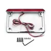 Accesorios de modificación para motocicleta diseño de moda soporte para matrícula de motocicleta soporte de matrícula multifunción