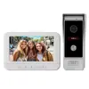 Sistema de Interfone de Vídeo Inteligente para Vilas, Unidade Externa com Reconhecimento Facial, Campainha Eletrônica com Chamada de Vídeo HD