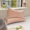 2025Funda de Almohada de TerciopeloFunda de Almohada de Terciopelo Artículo Individual Funda de Almohada Color Sólido Cálida y Suave Artículo Individual Funda de Almohada