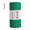 Hilo de Algodón Hueco de 2 mm para Bolsas de Ganchillo DIY Bolsa Tejida a Mano Sombrero Hilo Redondo Tipo Perla Lana