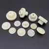 Engrenagens Plásticas de Precisão, Engrenagens Planetárias de Nylon Pom de Pequeno Módulo, Engrenagens Plásticas de Camada Dupla para Brinquedos e Equipamentos de Escritório