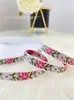 Fita de laço de fita de cabelo de florzinha da moda feita à mão DIY, faixa de borda para adorno de cabeça, bolsa de embalagem para caixa de presente